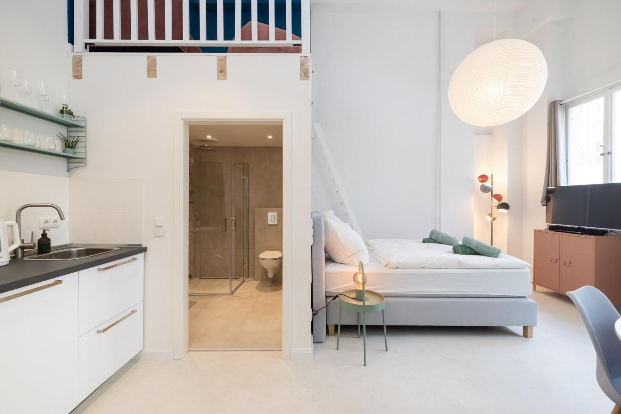 Great 2-Room Loft With 2 Bathrooms And 2 Kitchen Berlin Luaran gambar