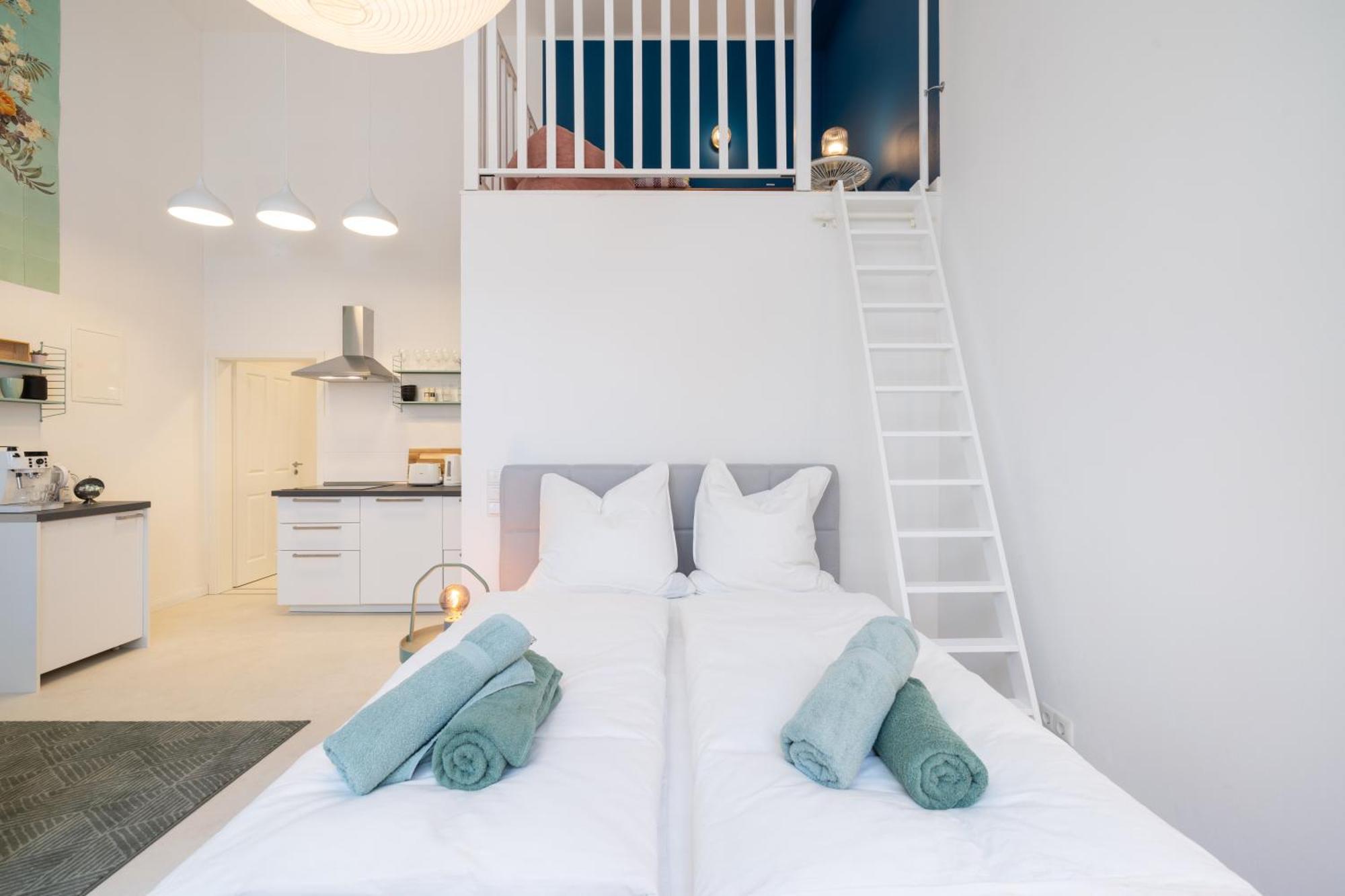 Great 2-Room Loft With 2 Bathrooms And 2 Kitchen Berlin Luaran gambar