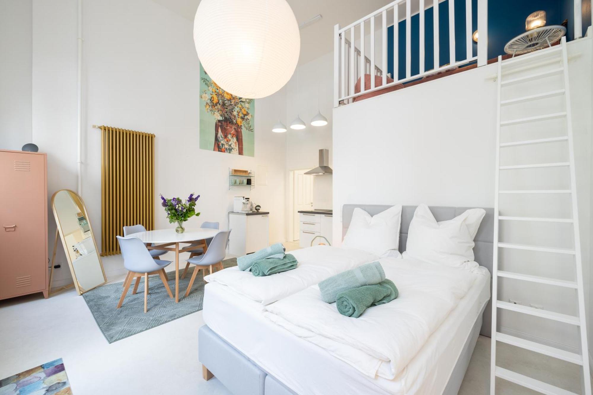 Great 2-Room Loft With 2 Bathrooms And 2 Kitchen Berlin Luaran gambar