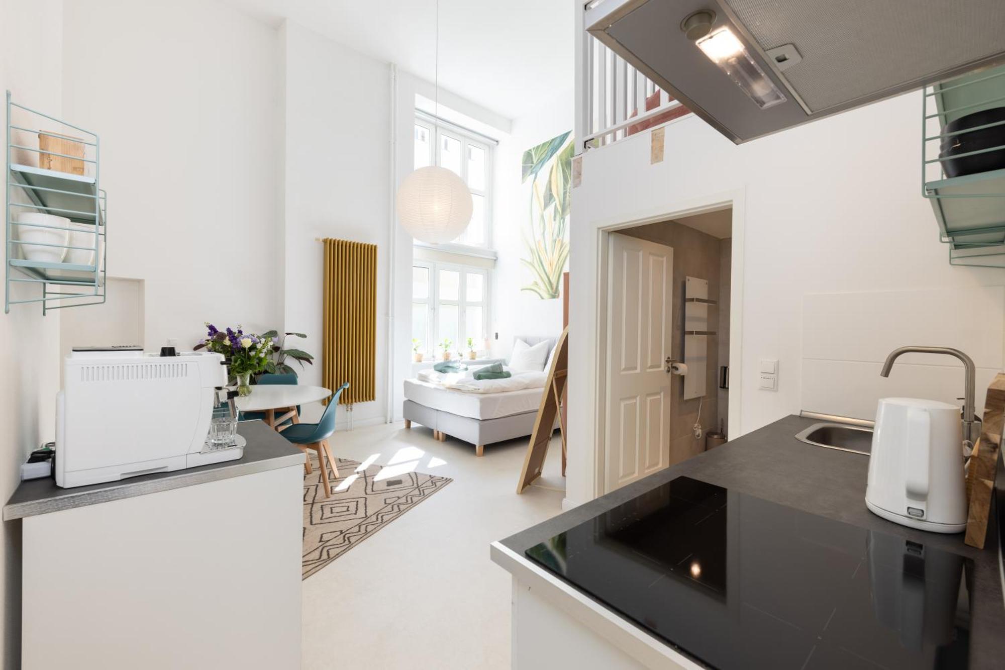Great 2-Room Loft With 2 Bathrooms And 2 Kitchen Berlin Luaran gambar