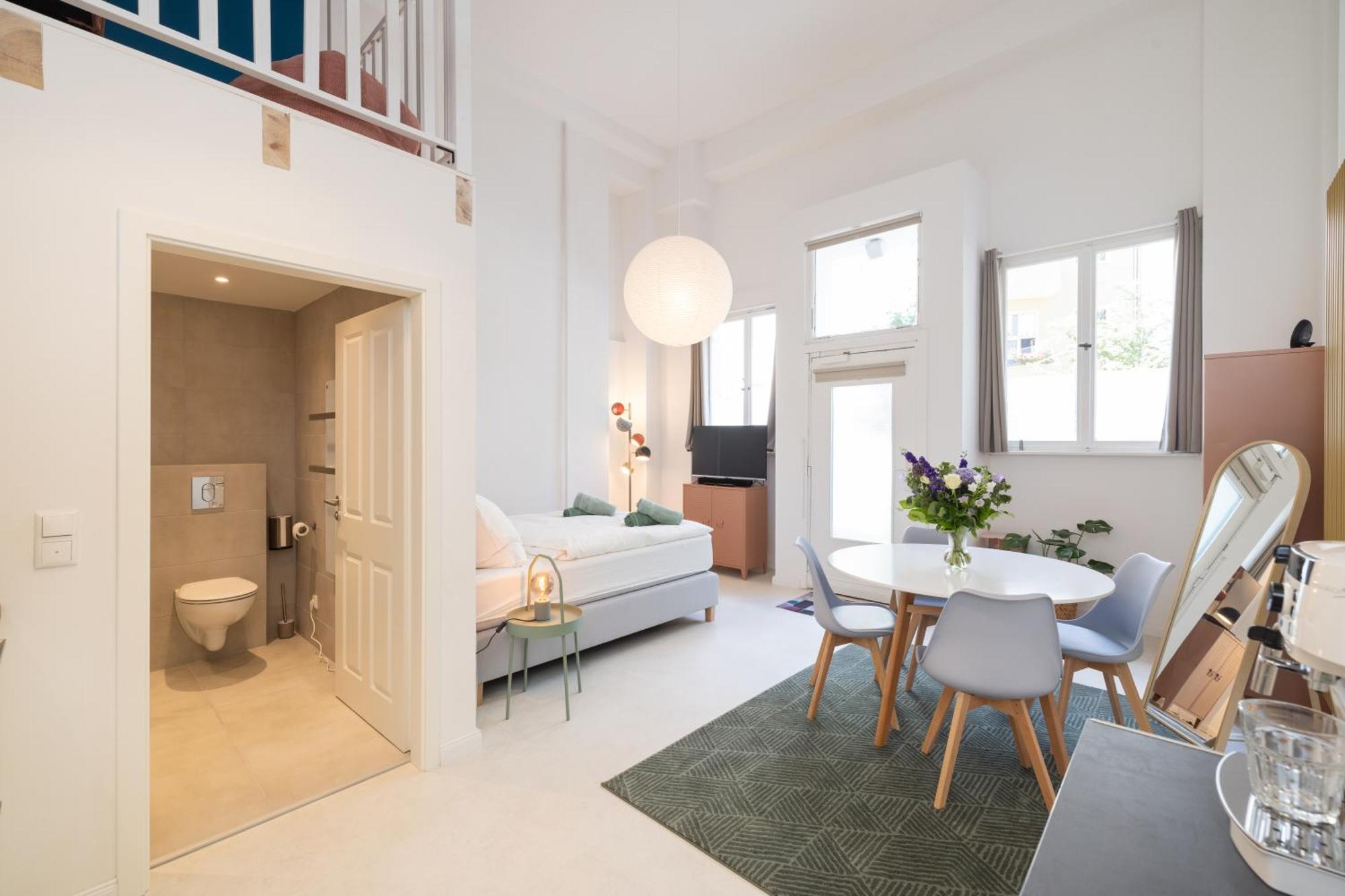 Great 2-Room Loft With 2 Bathrooms And 2 Kitchen Berlin Luaran gambar