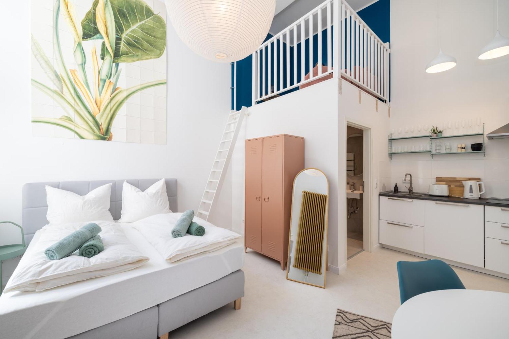 Great 2-Room Loft With 2 Bathrooms And 2 Kitchen Berlin Luaran gambar