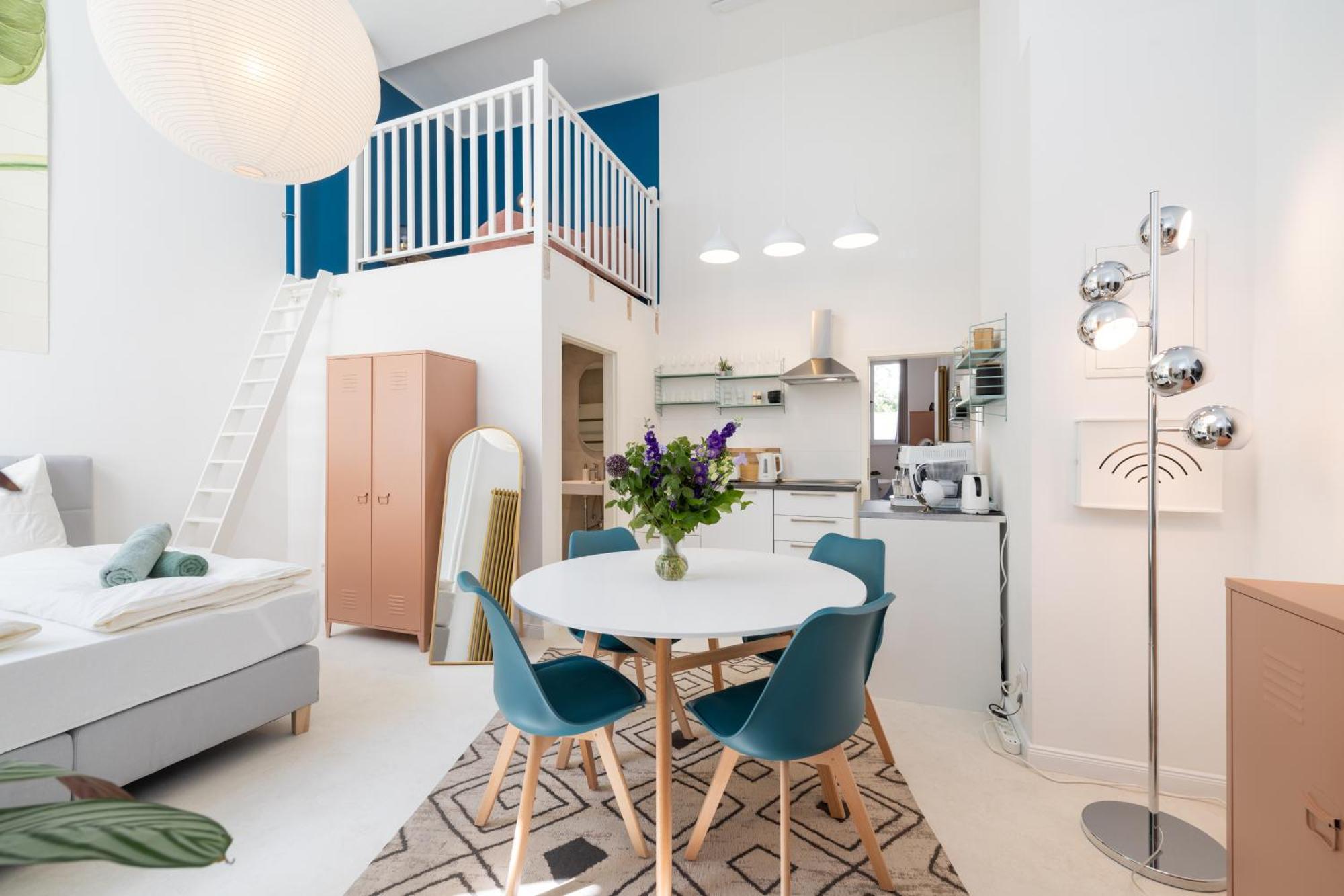 Great 2-Room Loft With 2 Bathrooms And 2 Kitchen Berlin Luaran gambar